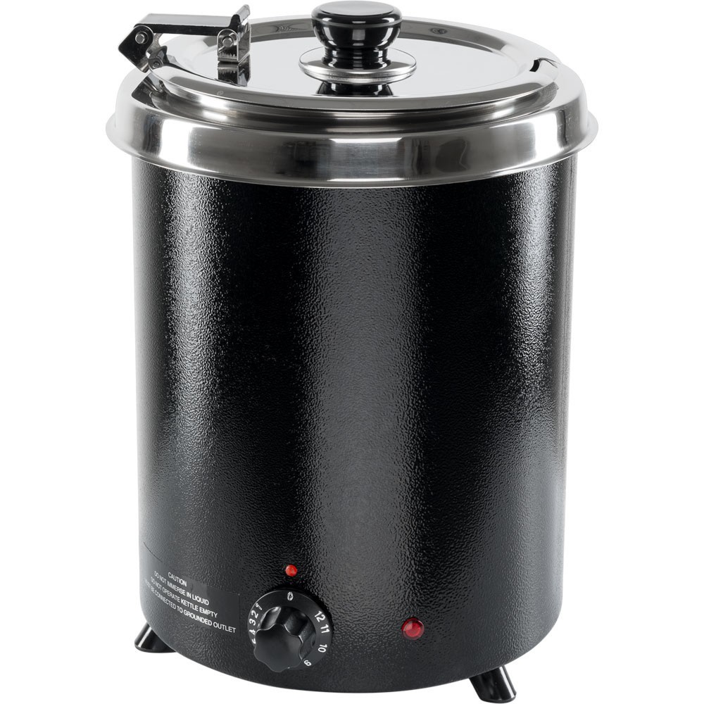 N° de l'image du produit 1 : Marmite à soupe électrique Stalgast, droite, 5,7 litres