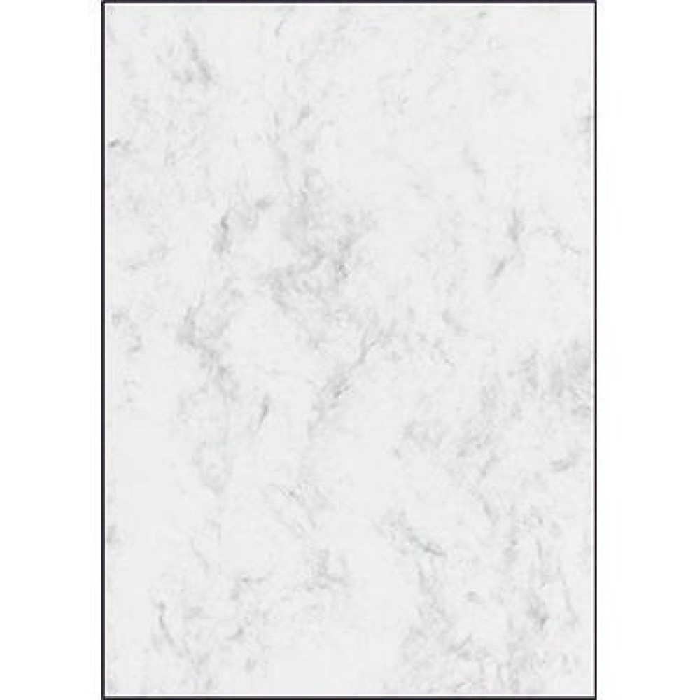 Produktabbildung: Sigel Marmorpapier DP371 DIN A4 90g grau 100 Bl./Pack.