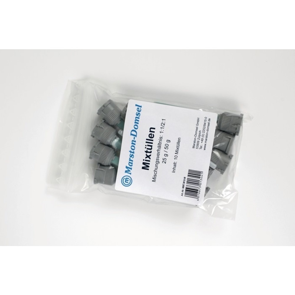 Produktabbildung: MARSTON Statikmischer, f. Doppelspritzen 25g, 50g, Kunststoff, 10 St./Btl.