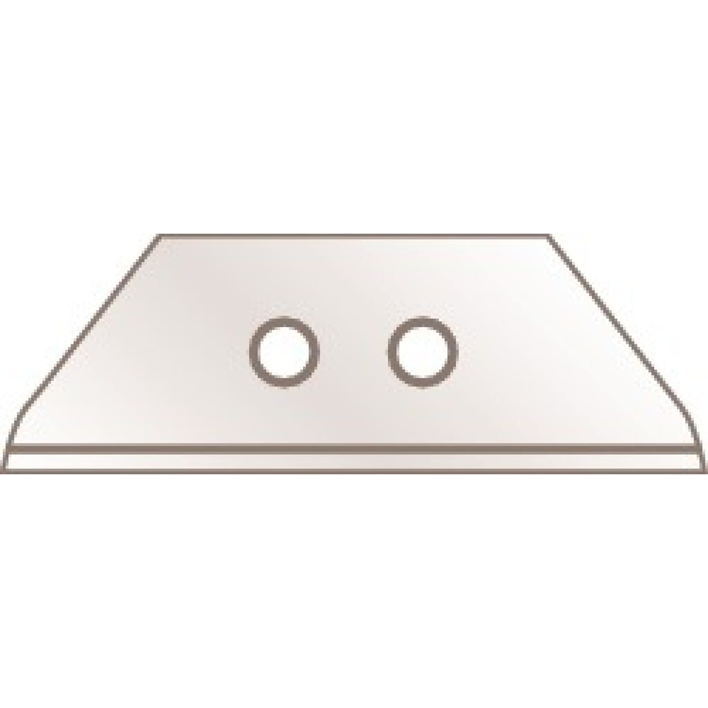MARTOR® Trapezklinge 60099 L55,5xB19xS0,63mm m.Lochung 10 St./Spender Produktabbildung: MARTOR® Trapezklinge 60099 L55,5xB19xS0,63mm m.Lochung 10 St./Spender