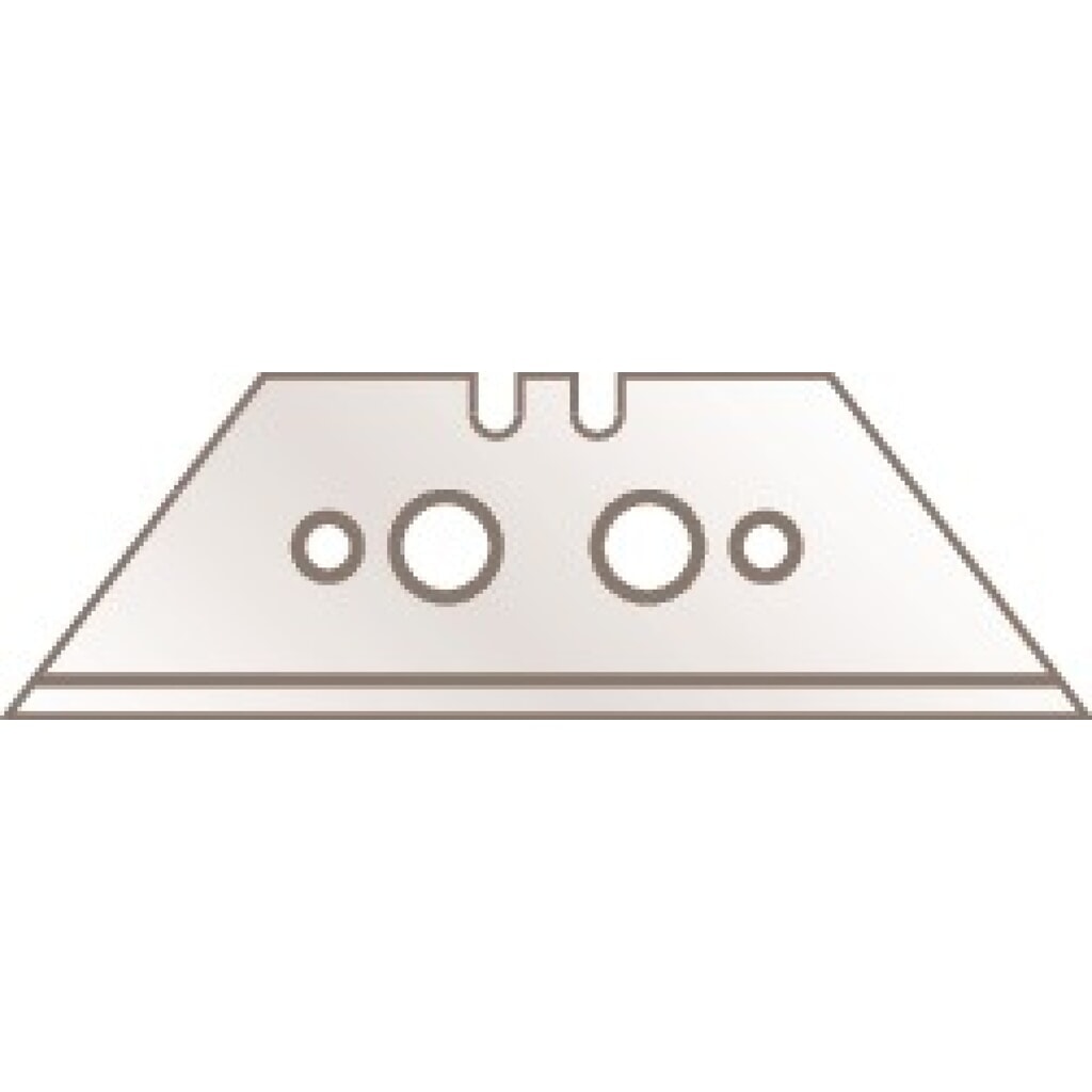 Produktabbildung: MARTOR® Trapezklinge Nr.199 L60xB19xS0,63mm m.Lochung 10 St./Spender
