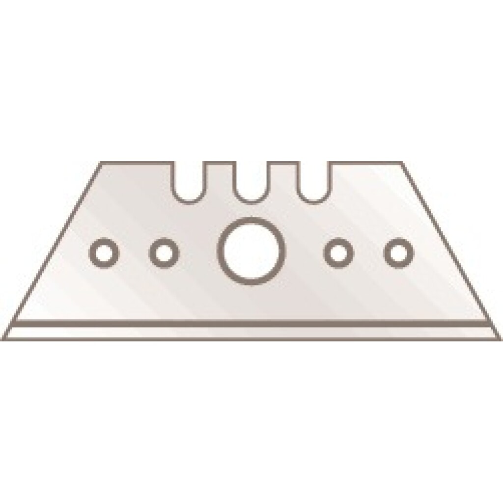MARTOR® Trapezklinge Nr.5232 L53xB19xS0,63mm m.Lochung 10 St./Spender Produktabbildung: MARTOR® Trapezklinge Nr.5232 L53xB19xS0,63mm m.Lochung 10 St./Spender