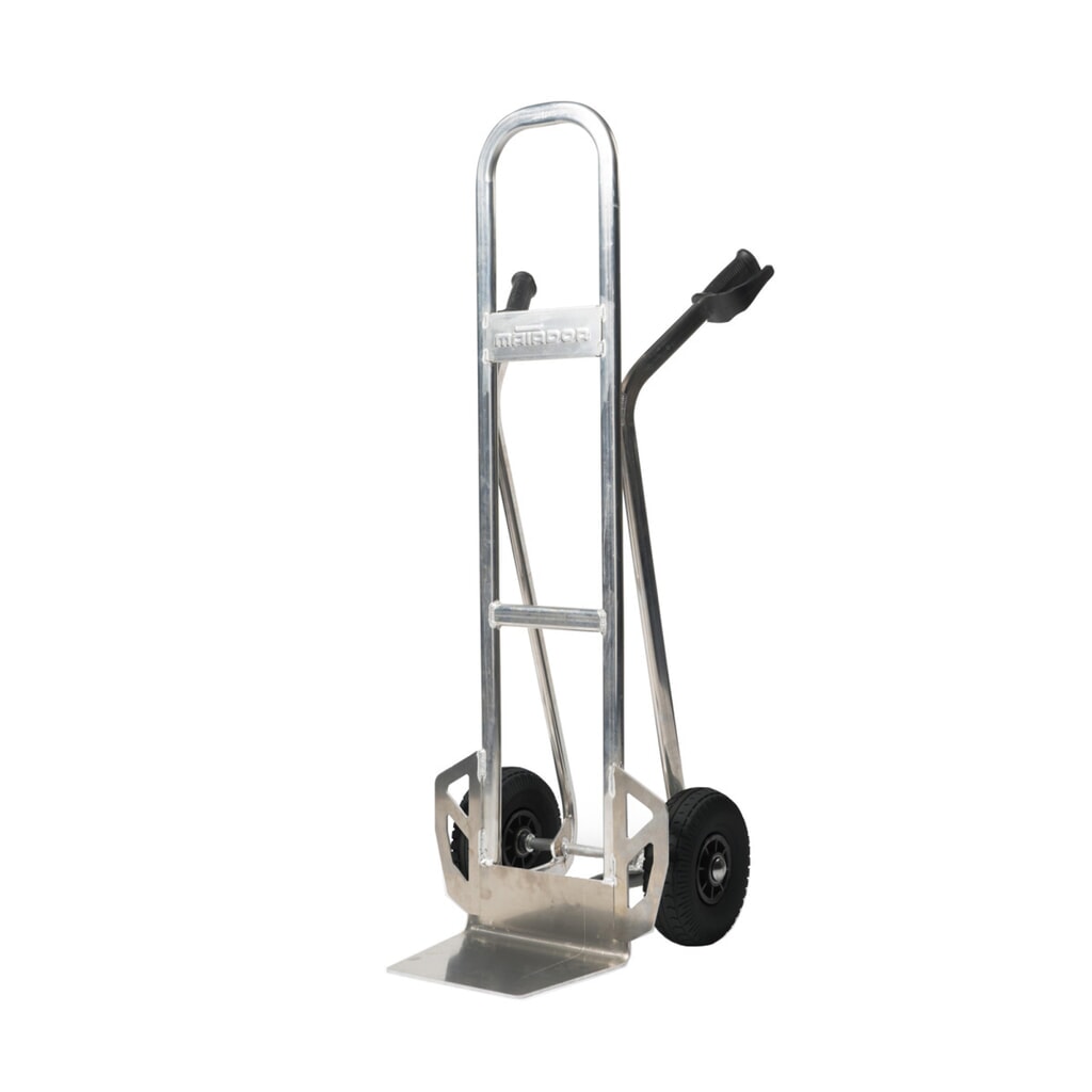 Produktabbildung: Matador Aluminium-Sackkarre mit fester Schaufel (285 x 240 mm)