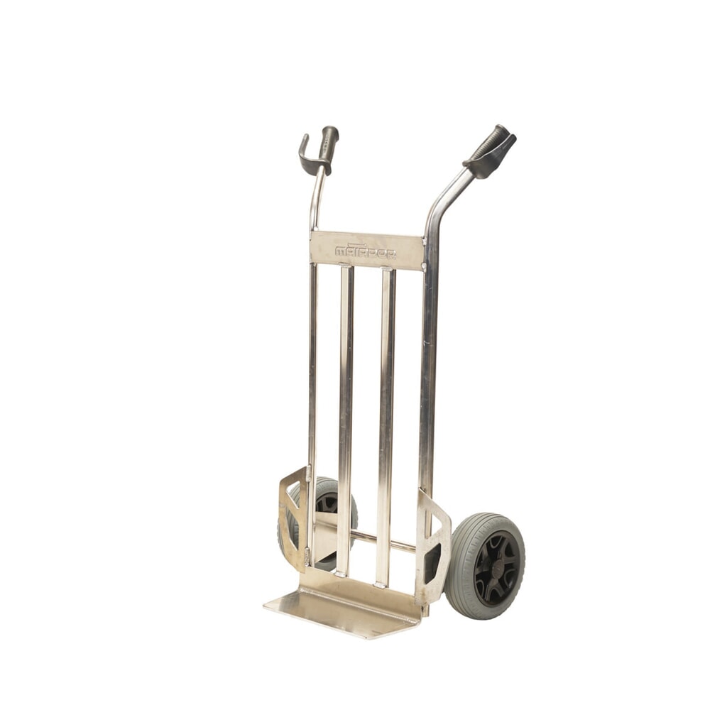Produktabbildung: Matador Aluminium-Sackkarre mit fester Schaufel (400 x 157 mm)