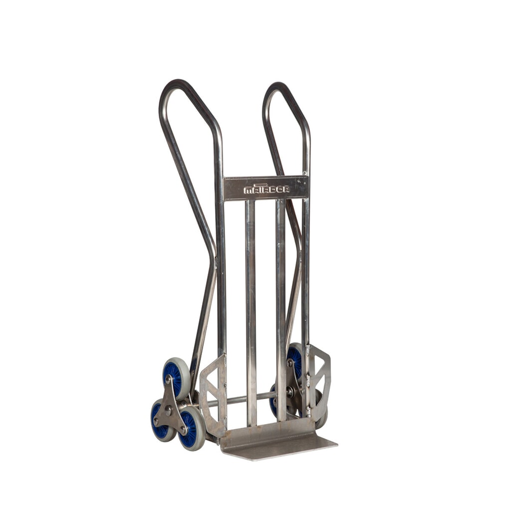 Matador Aluminium-Sackkarre mit Treppenaufzug und fester Schaufel (400 x 157 mm) Produktabbildung: Matador Aluminium-Sackkarre mit Treppenaufzug und fester Schaufel (400 x 157 mm)