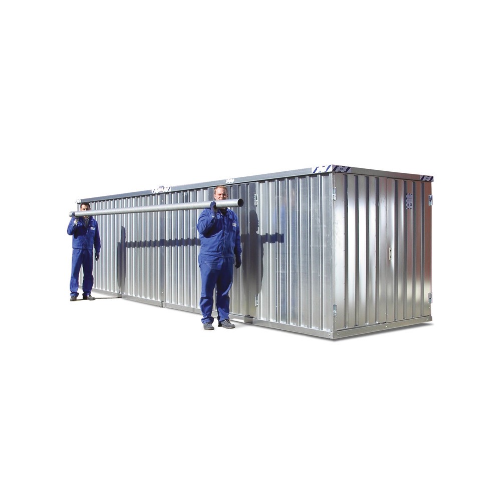 Produktabbildung Nr. 3: Materialcontainer, verzinkt, HxBxT 2.445 x 2.300 x 3.100 mm