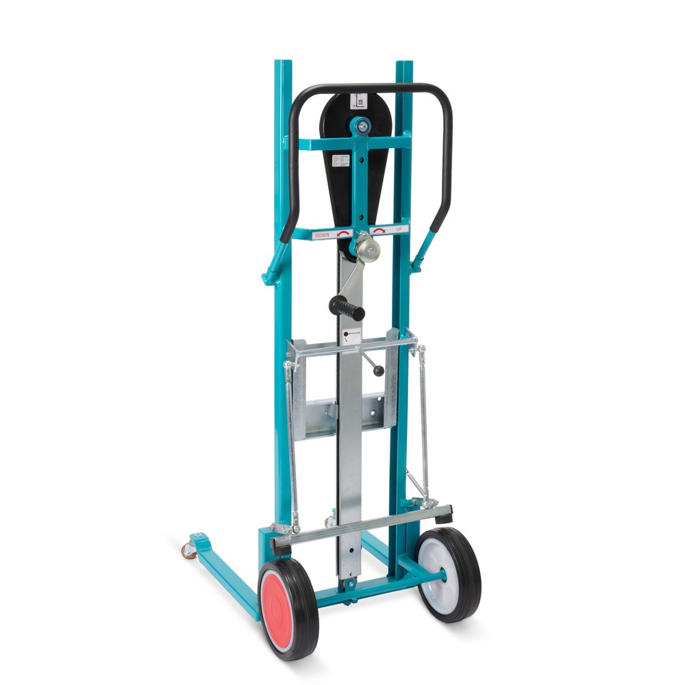 Produktabbildung Nr. 5: Materialheber Ameise® mit Gabelzinken, Tragkraft 250 kg, Vollgummi-Bereifung