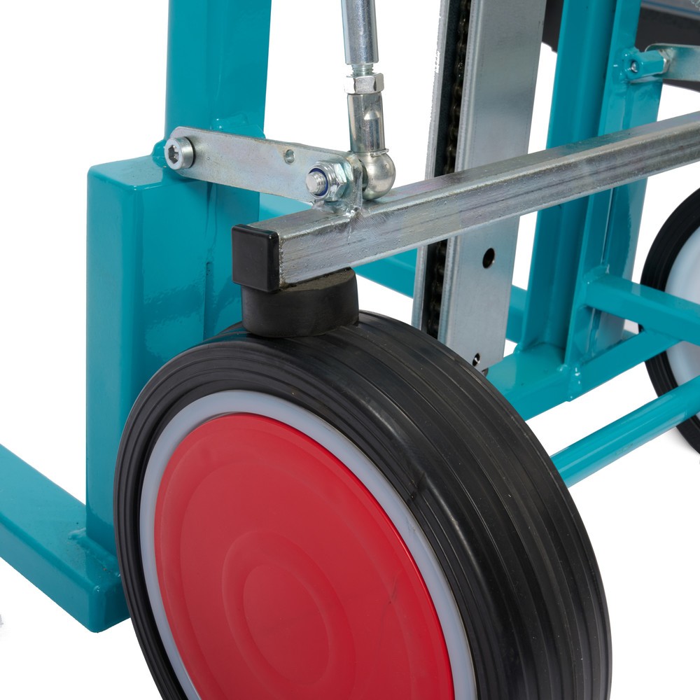 Produktabbildung Nr. 6: Materialheber Ameise® mit Gabelzinken, Tragkraft 250 kg, Vollgummi-Bereifung