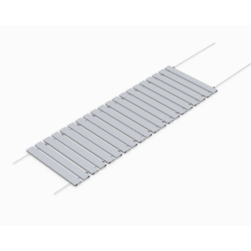 MAUDERER® Verladeschiene, Überfahrschutz für Grünflächen, Aluminium-Strangpressprofile beliebig verlängerbar, Tragkraft 6.000 kg Produktabbildung: MAUDERER® Verladeschiene, Überfahrschutz für Grünflächen, Aluminium-Strangpressprofile beliebig verlängerbar, Tragkraft 6.000 kg