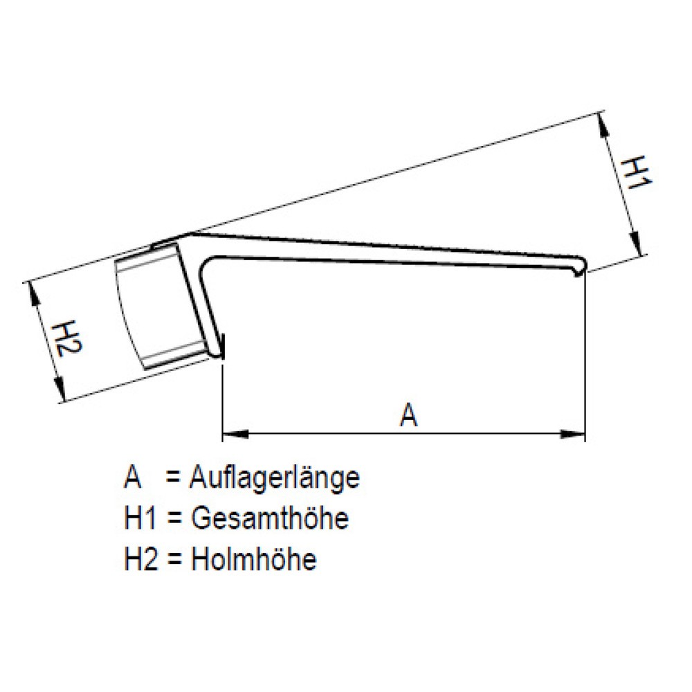 MAUDERER® SuperLeicht-Steg COK klappbar Produktabbildung Nr. 2: MAUDERER® SuperLeicht-Steg COK klappbar