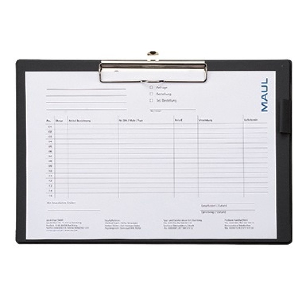 Produktabbildung Nr. 4: MAUL Schreibplatte 2335790 DIN A4 quer schwarz