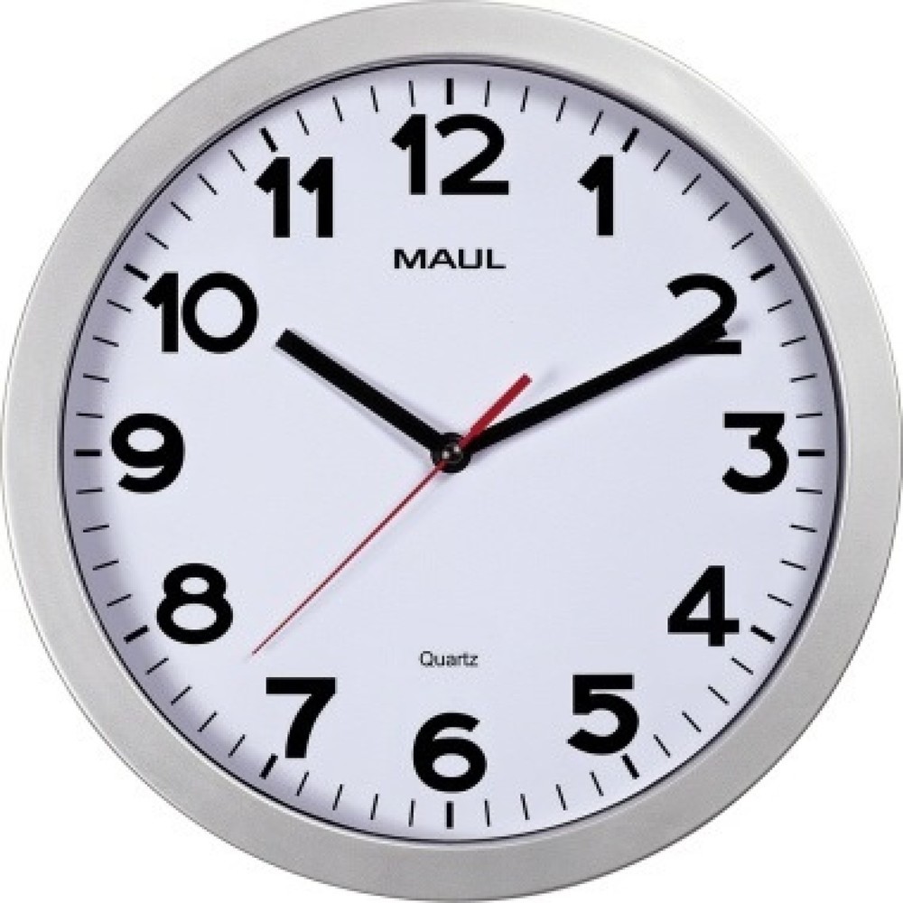 Produktabbildung Nr. 1: MAUL Wanduhr MAULstep 30 9053195
