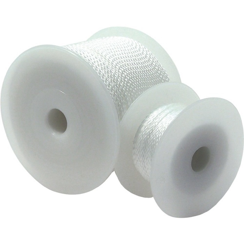 Produktabbildung: Maurerschnur L.50m D.1,7mm 40kg PP grün/weiß