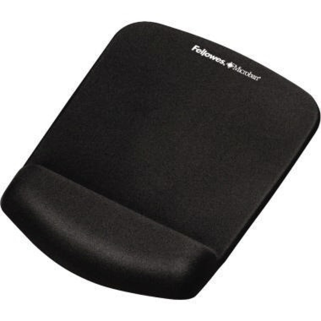 Fellowes® Handballenauflage PlushTouch 9252003 Mauspad schwarz Produktabbildung: Fellowes® Handballenauflage PlushTouch 9252003 Mauspad schwarz