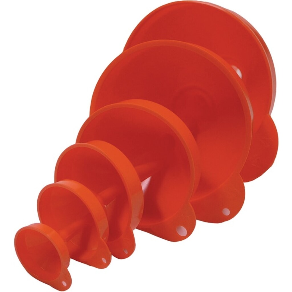 MAX4CAR Trichter-Set 50,70,90,115,150,160mm HD-PE Produktabbildung: MAX4CAR Trichter-Set 50,70,90,115,150,160mm HD-PE