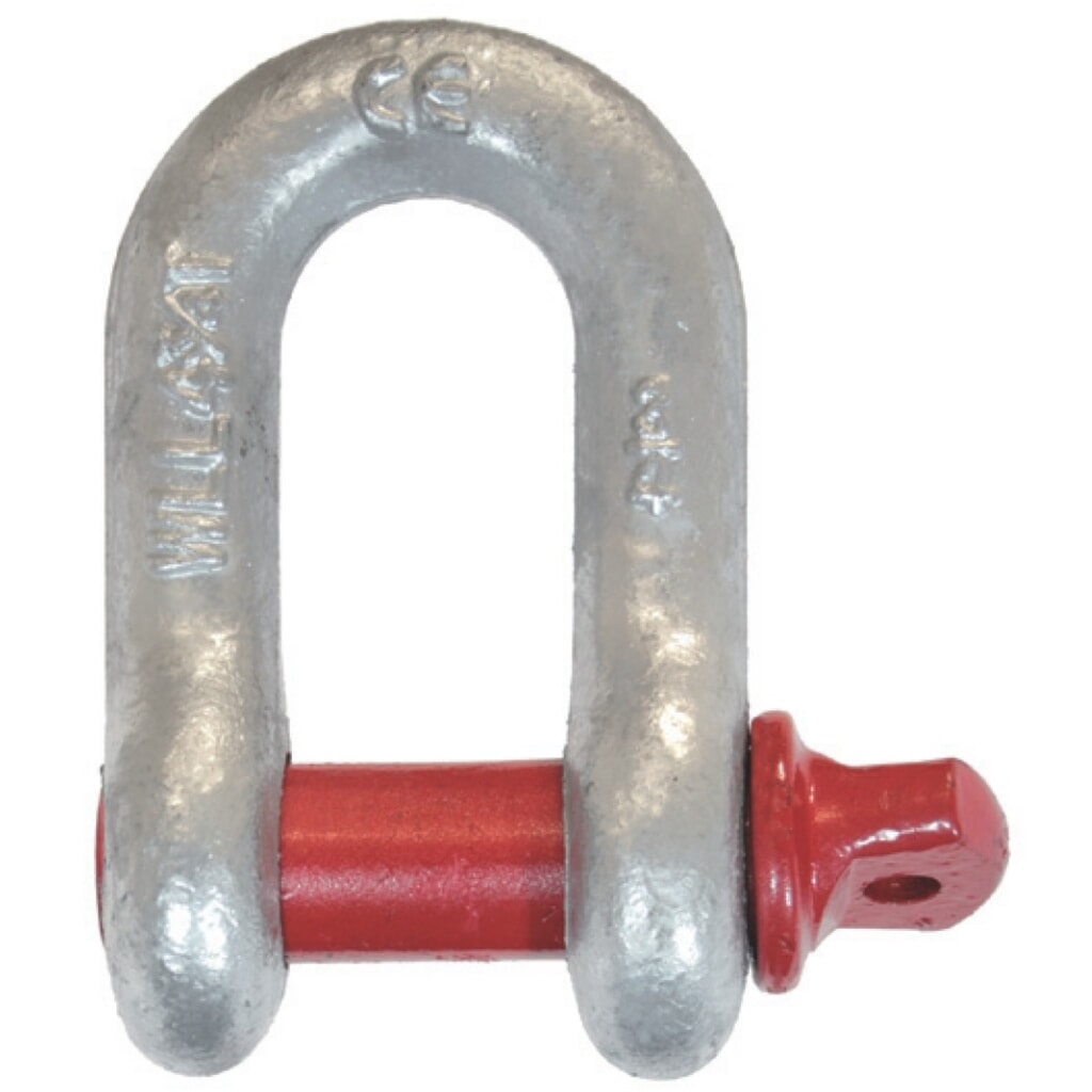 McBULL® Schäkel, hochfest, gerade Form, mit Augbolzen, Nenngröße 5/8", Tragkraft 3.250 kg Produktabbildung: McBULL® Schäkel, hochfest, gerade Form, mit Augbolzen, Nenngröße 5/8", Tragkraft 3.250 kg