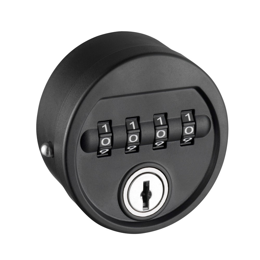 Product afbeelding: Mechanisch cijferslot voor C+P kledingkast WF 1401 met vier cijfers, zwart
