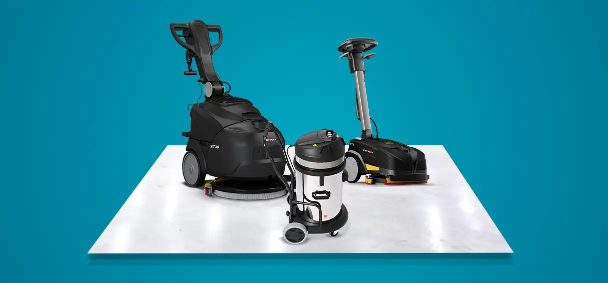 Reinigungsmaschinen von Steinbock