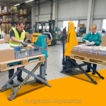 Scherenhubwagen