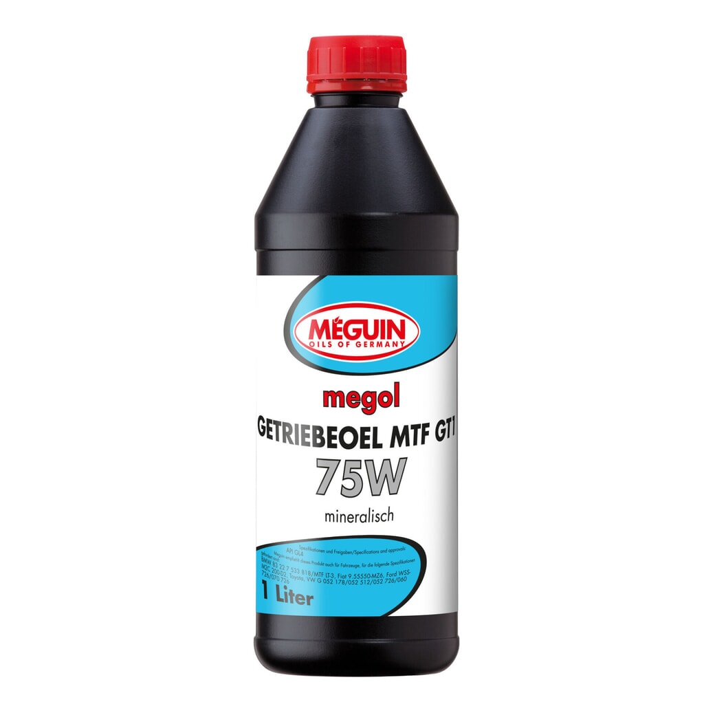 MEGUIN Getriebeoel MTF GT1 75W 1 l Produktabbildung: MEGUIN Getriebeoel MTF GT1 75W 1 l