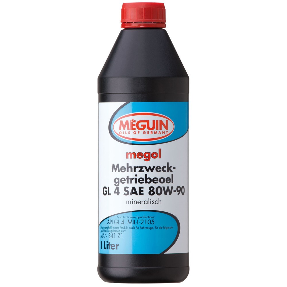 Produktabbildung: MEGUIN Mehrzweckgetriebeoel GL 4 SAE 80W-90 1 l