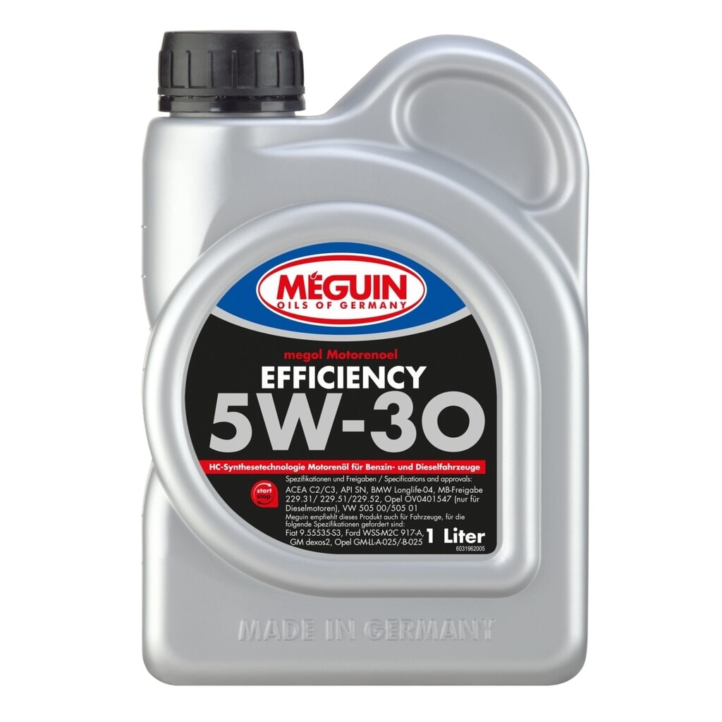 MEGUIN Motorenoel Efficiency SAE 5W-30 1 l Produktabbildung: MEGUIN Motorenoel Efficiency SAE 5W-30 1 l