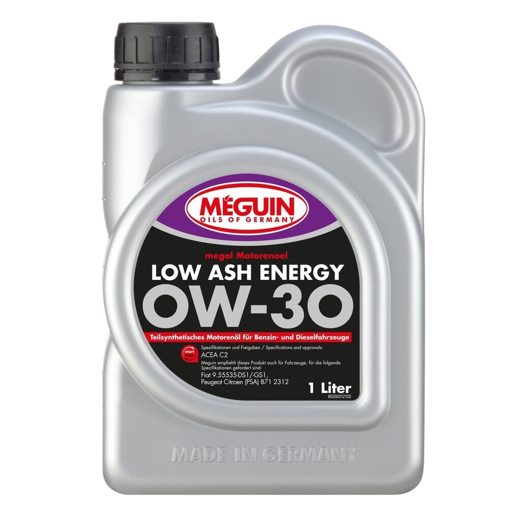 MEGUIN Motorenoel Low Ash Energy SAE 0W-30 1 l Produktabbildung: MEGUIN Motorenoel Low Ash Energy SAE 0W-30 1 l