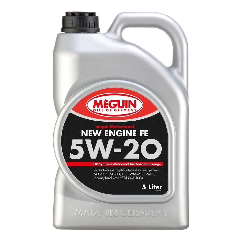 Produktabbildung: MEGUIN Motorenoel New Engine FE SAE 5W-20 5 l
