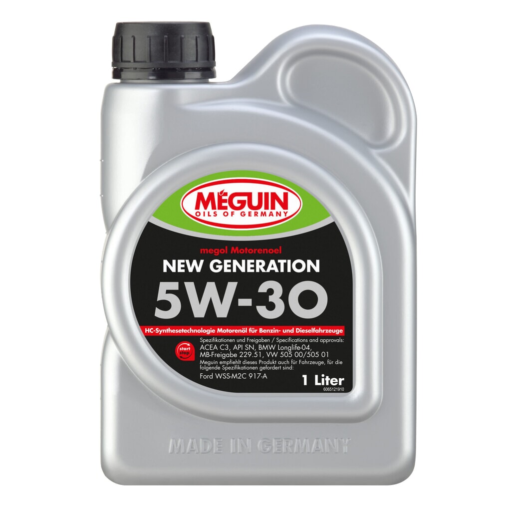 MEGUIN Motorenoel New Generation SAE 5W-30 1 l Produktabbildung: MEGUIN Motorenoel New Generation SAE 5W-30 1 l