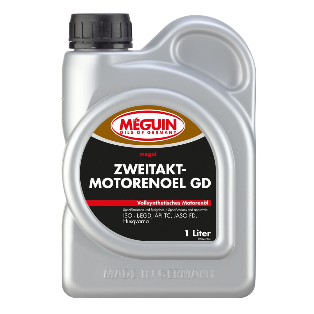 MEGUIN Zweitaktmotorenoel GD (vollsynthetisch) 1 l Produktabbildung: MEGUIN Zweitaktmotorenoel GD (vollsynthetisch) 1 l