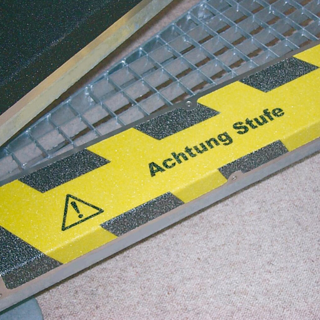 Mehlhose Anti-Rutschkantenprofil "Achtung Stufe"