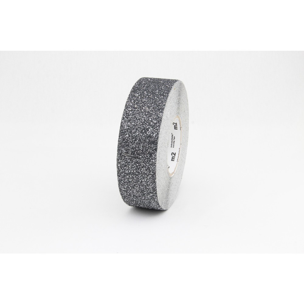 Produktabbildung: Mehlhose m2-Antirutschbelag™, GlitterGrip, schwarz, Rolle 50 mm x 18,3 m