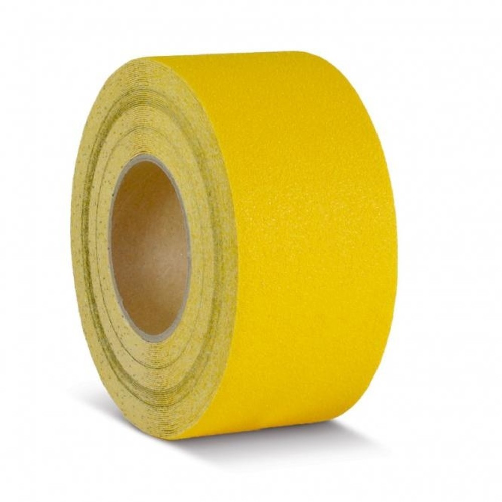 Produktabbildung Nr. 1: Mehlhose m2-Antirutschbelag™ Warnmarkierung, Rolle, Breite 75 mm, gelb