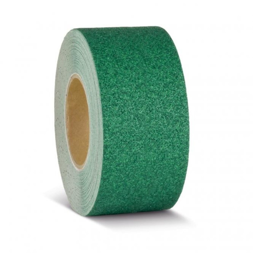 Produktabbildung Nr. 1: Mehlhose m2-Antirutschbelag™ Warnmarkierung, Rolle, Breite 75 mm, grün