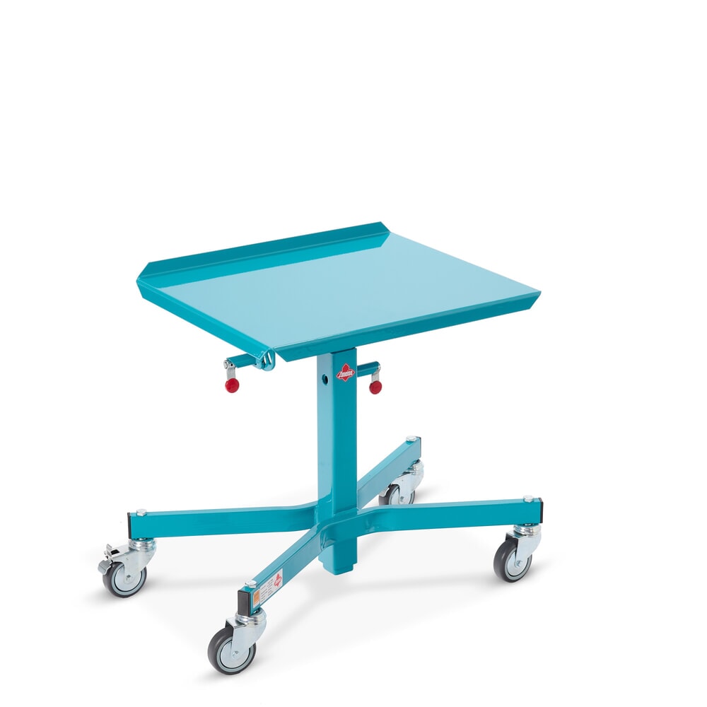 Número de imagen del producto 9: Mesa de trabajo Ameise®, con ruedas y de elevación manual, inclinación 15 y 30°