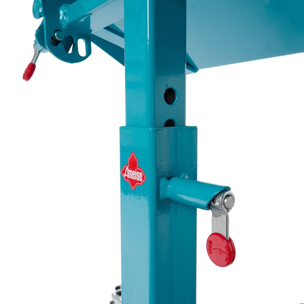 Número de imagen del producto 12: Mesa de trabajo Ameise®, con ruedas y de elevación manual, inclinación 15 y 30°