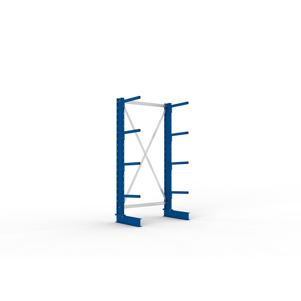 Product afbeelding: Draagarmstelling META basiselement, eenzijdig, draagvermogen per arm 220 kg, hxbxd 2.000 x 1.094 x 610 mm