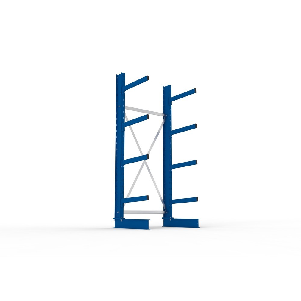 Productafbeelding nr. 3: Draagarmstelling META basiselement, eenzijdig, draagvermogen per arm 250 kg, hxbxd 2.500 x 1.103 x 830 mm