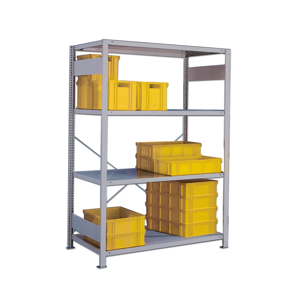 META Fachbodenregal, Fachlast 230 kg, HxBxT 3.000 x 1.356 x 336-836 mm