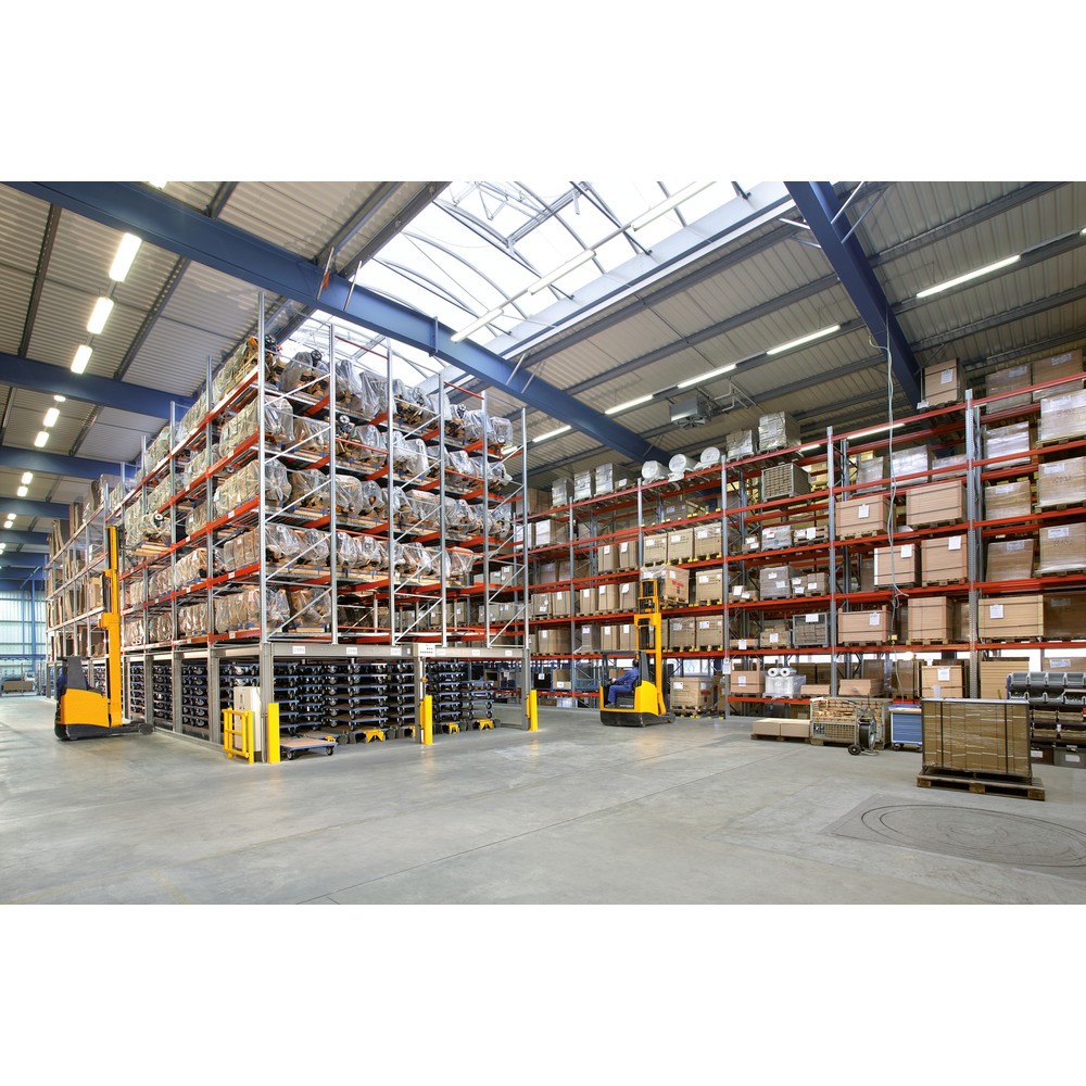 Produktabbildung Nr. 2: META Komplettpaket Palettenregal MULTIPAL, Fachlast 3.000 kg, HxBxT 2.700 x 5.655 x 1.100 mm