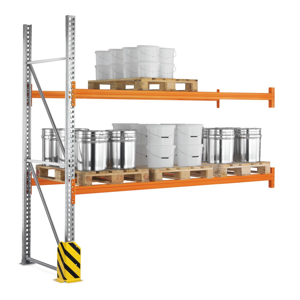 Produktabbildung: META Palettenregal MULTIPAL, Anbaufeld, FL 4.420 kg, HxBxT 2.700 x 1.825 x 1.100 mm