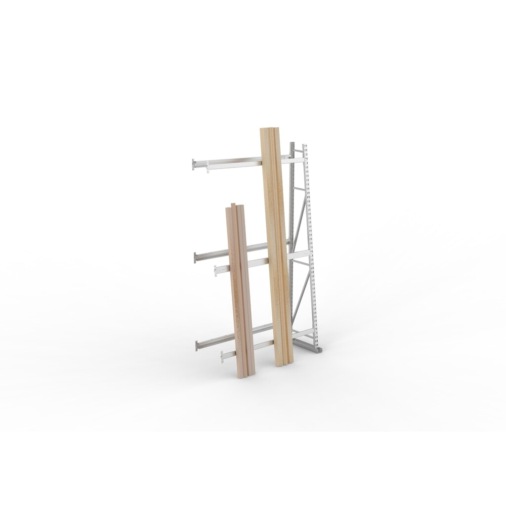 META Vertikalregal, einseitig, AF, HxBxT 2.500 x 1.400 x 500 mm Produktabbildung Nr. 3: META Vertikalregal, einseitig, AF, HxBxT 2.500 x 1.400 x 500 mm