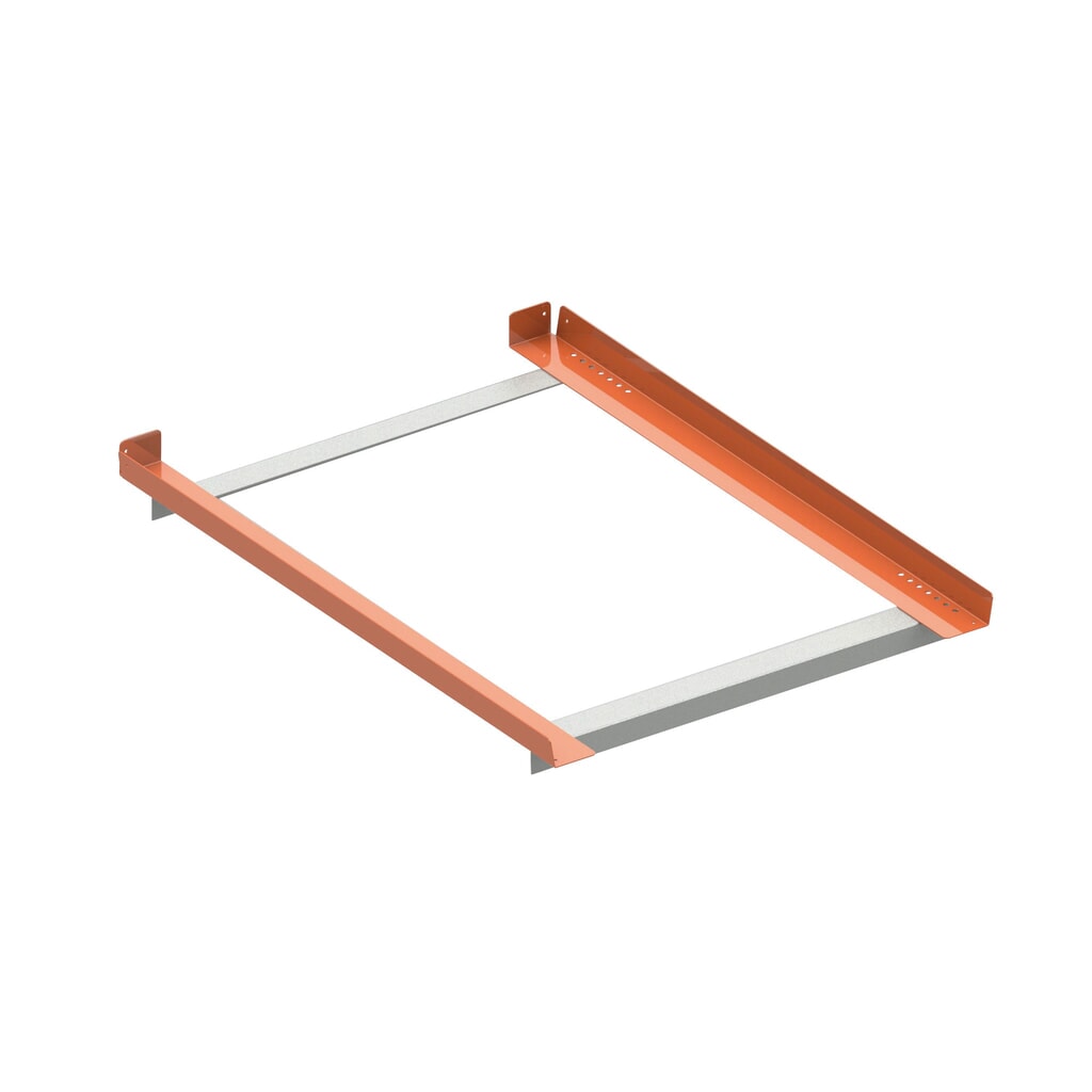 Produktabbildung: META Winkelauflage MULTIPAL, Rahmentiefe 1.100 mm