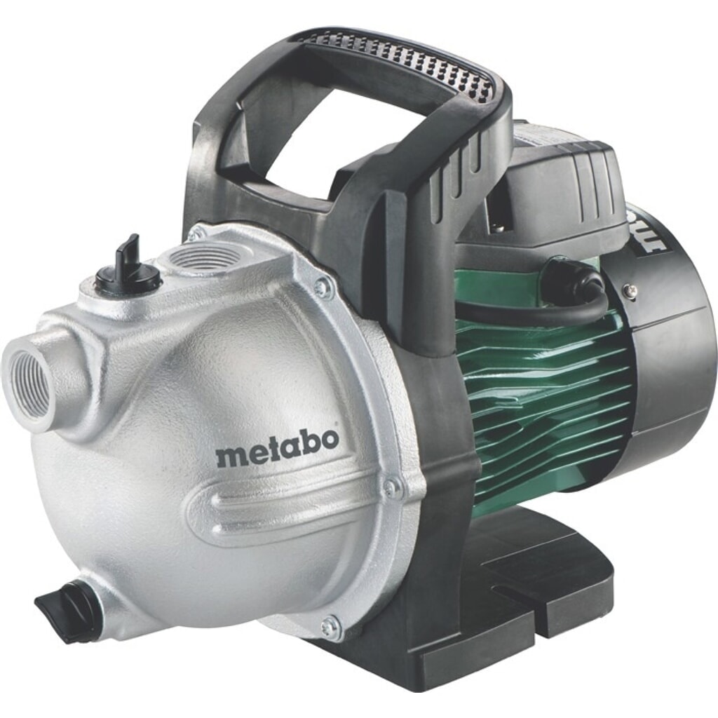 METABO Gartenpumpe P 3300 G, Grauguss, 3300 l/h 45 m 4,5 bar 900 W, 25,4 mm (1″) IG Produktabbildung: METABO Gartenpumpe P 3300 G, Grauguss, 3300 l/h 45 m 4,5 bar 900 W, 25,4 mm (1″) IG