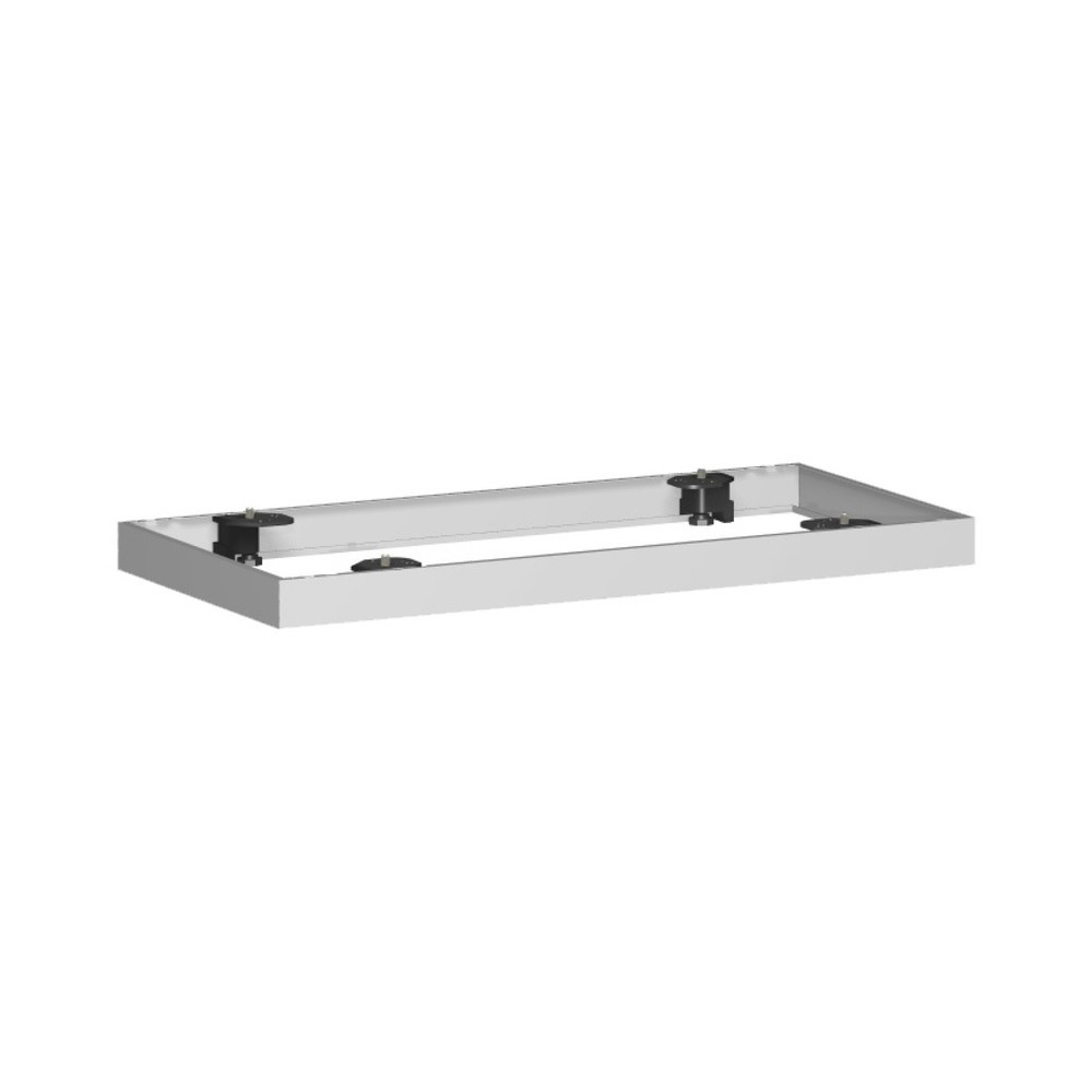 Product afbeelding: Metalen sokkel voor roldeurkast Profi, b x d 50 x 800 mm, zilver