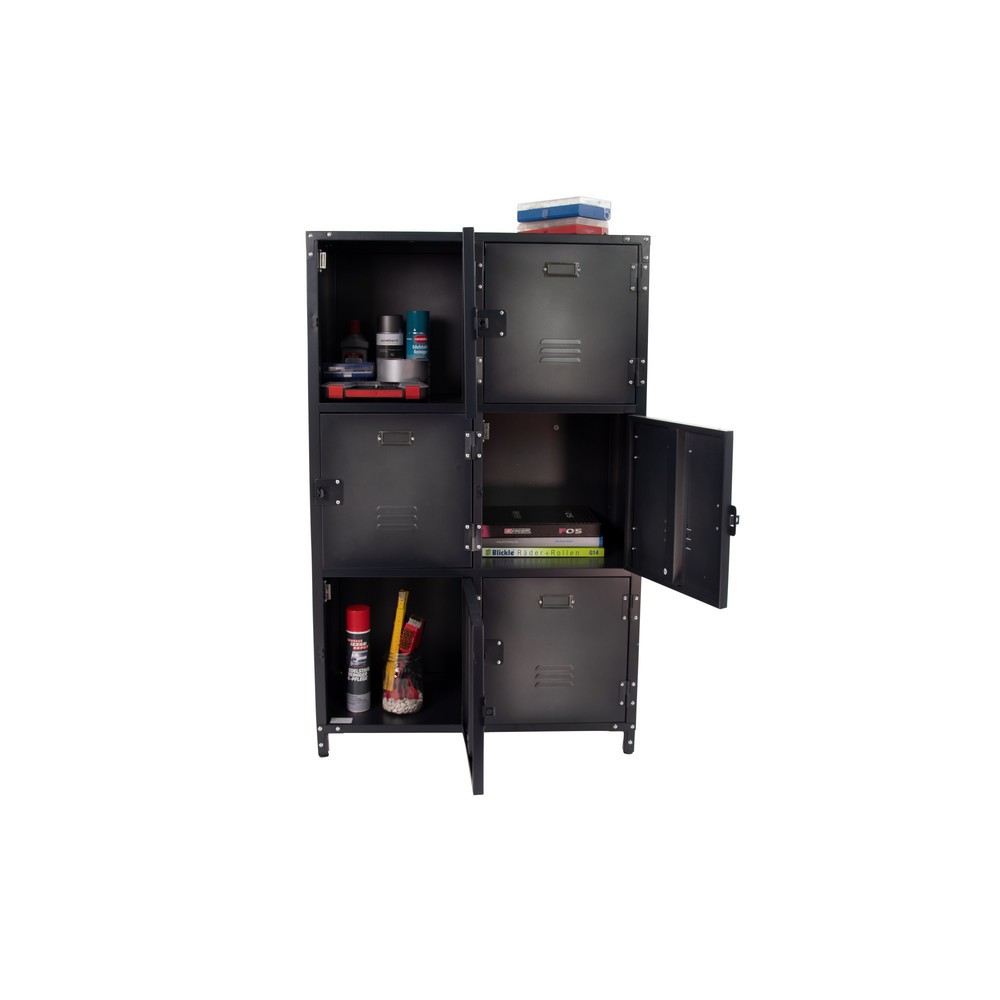 Produktabbildung Nr. 4: Büroschrank Vintage, 6 Fächer