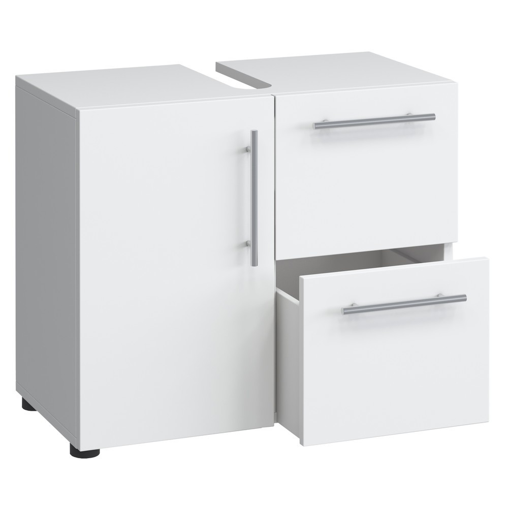 Illustration du produit: Meuble sous-lavabo Flandu, blanc