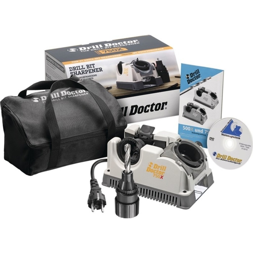 Illustration du produit: Affûteuse à forets Drill-Doctor DD-750X (pochette) zone abrasive 2,5-19,0 mm DRI