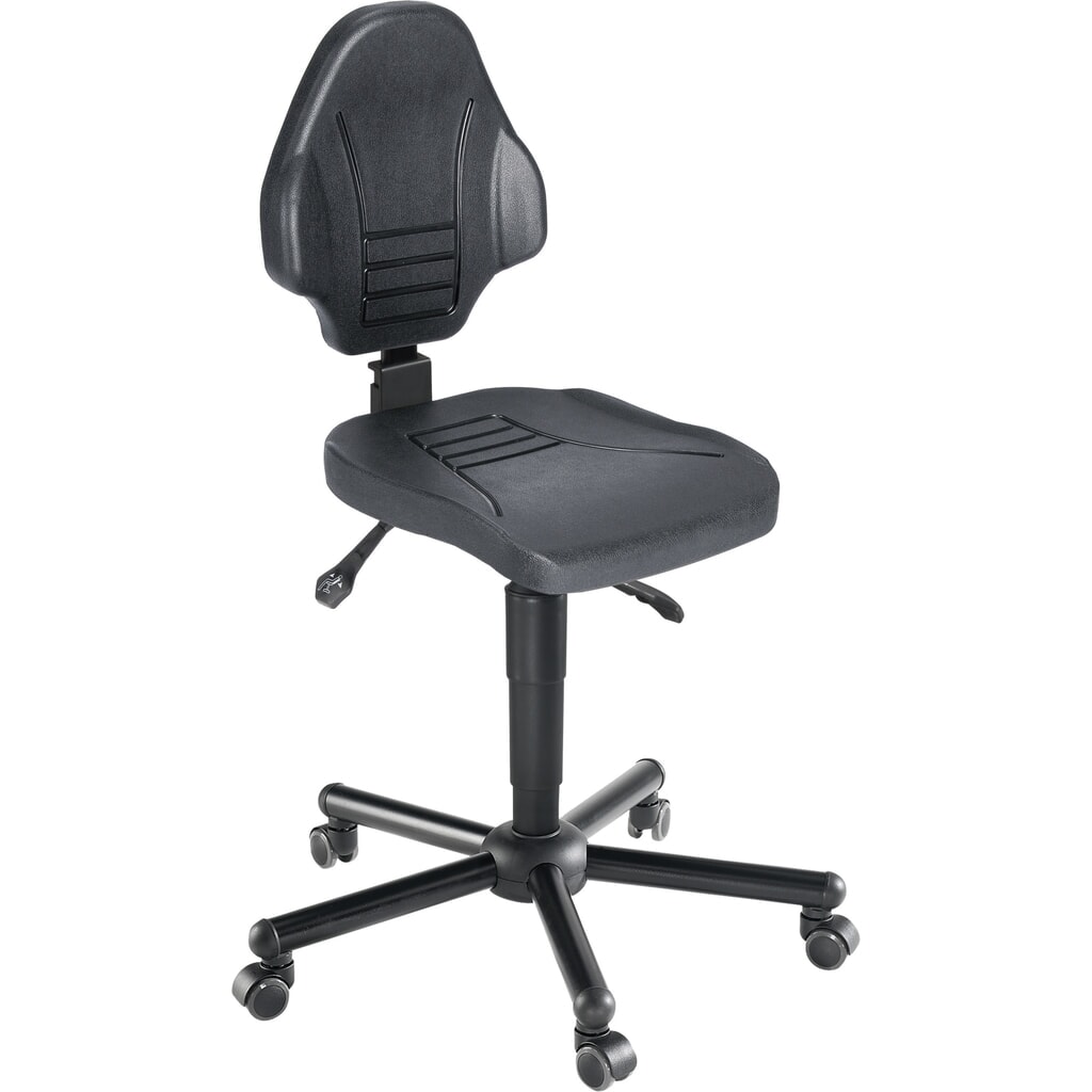 meychair Arbeitsdrehstuhl Workster Komplex XXL, Sitzhöhe 470-610 mm, Tragkraft 250 kg, Rollen Produktabbildung: meychair Arbeitsdrehstuhl Workster Komplex XXL, Sitzhöhe 470-610 mm, Tragkraft 250 kg, Rollen