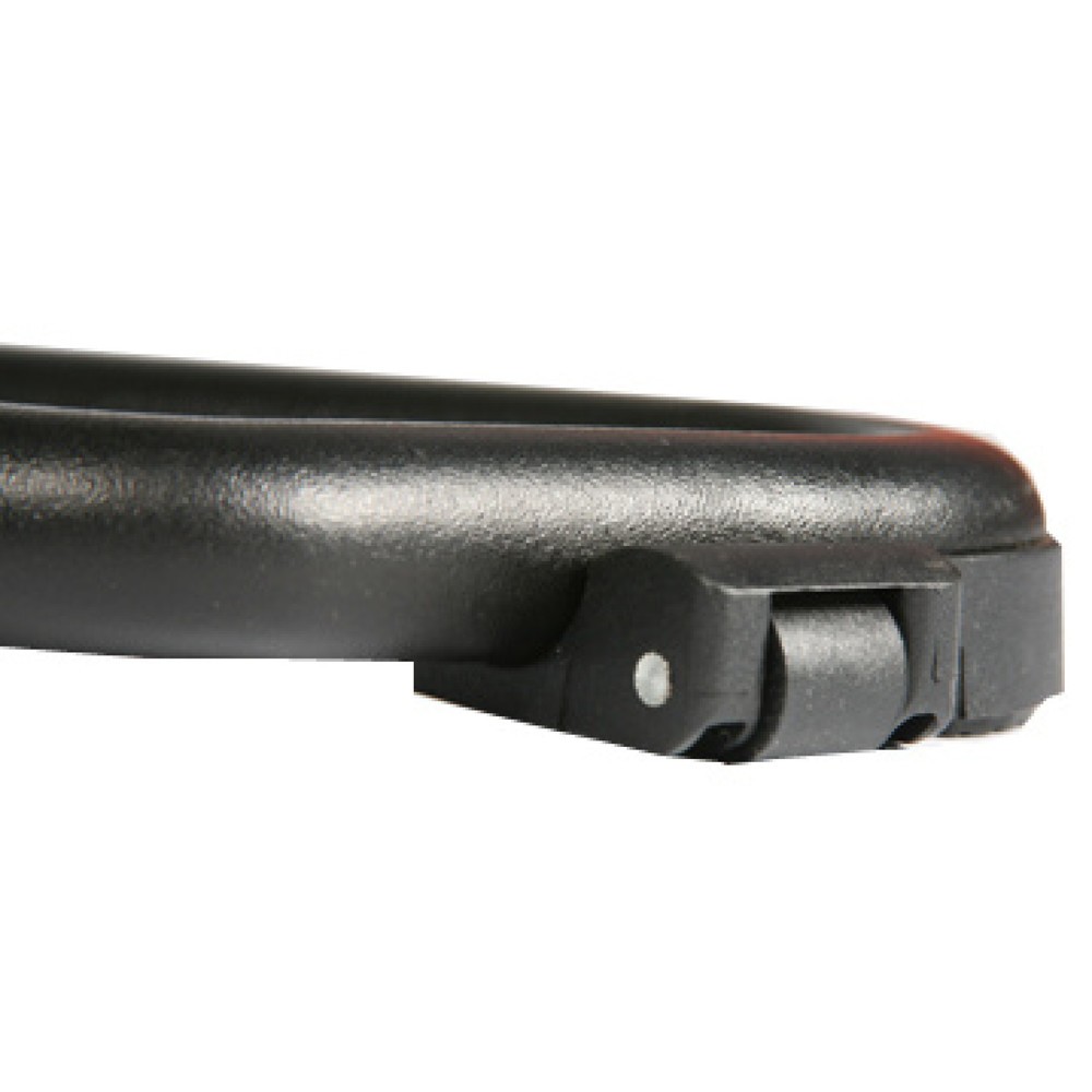 Produktabbildung Nr. 3: meychair Stehhilfe mit Rollen, Stoffpolster, Sitzhöhe 610-860 mm, Bodengleiter, Standfuß